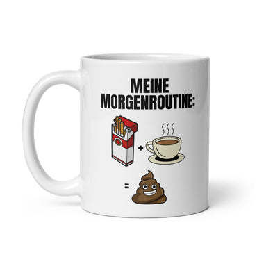 Tasse "Meine Morgenroutine"