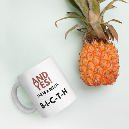 Tasse "B-I-C-T-H"